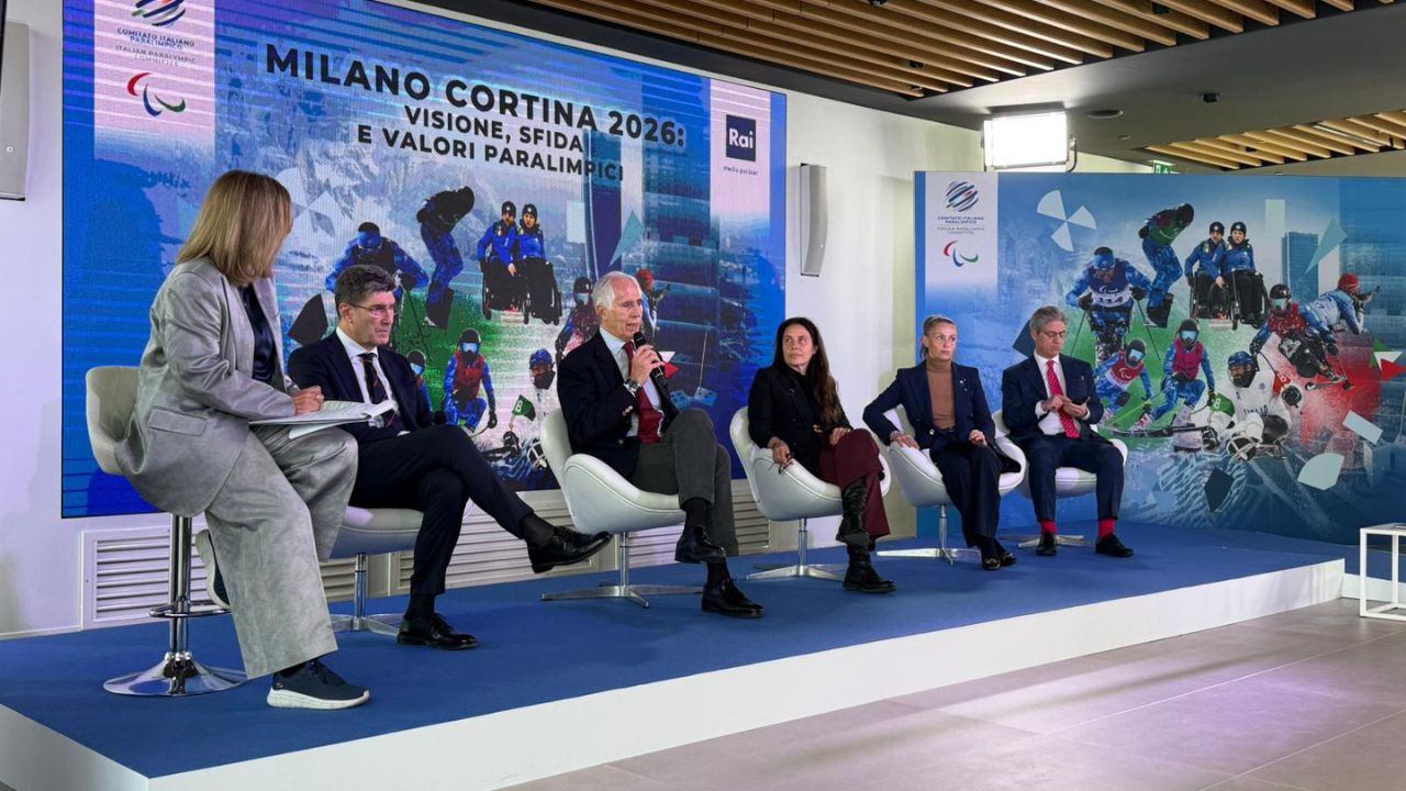 Un momento della conferenza stampa