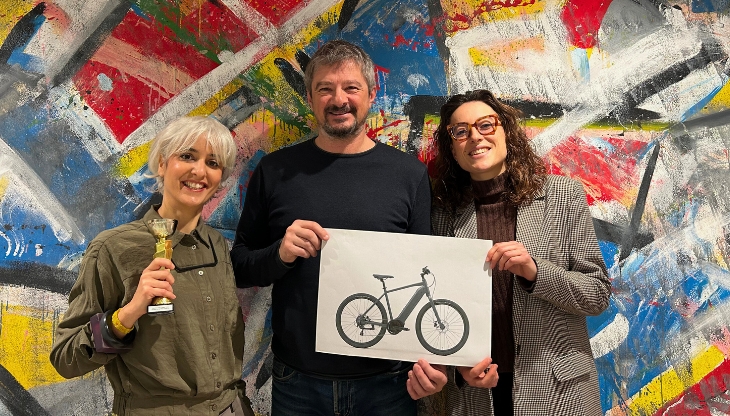 Le vincitrici della Green Challenge insieme al Ceo Andrea Cappello