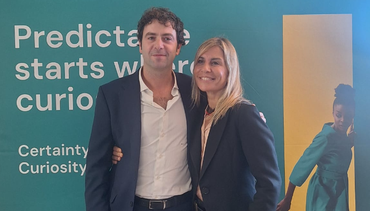 Emanuele Giraldi e Fabrizia Marchi