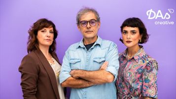 Il team alla guida di DAs Creative. Da sinistra: Silvia Vari, Valerio Di Giorgio e Valentina Cannatelli
