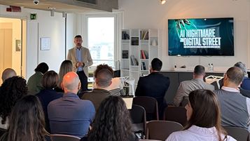 Roberto Cirtoli, Managing Director & Partner di Evolution People, in un momento dell'evento