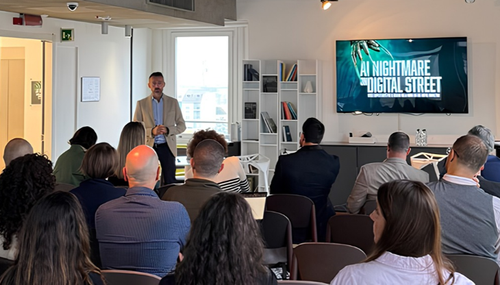Roberto Cirtoli, Managing Director & Partner di Evolution People, in un momento dell'evento