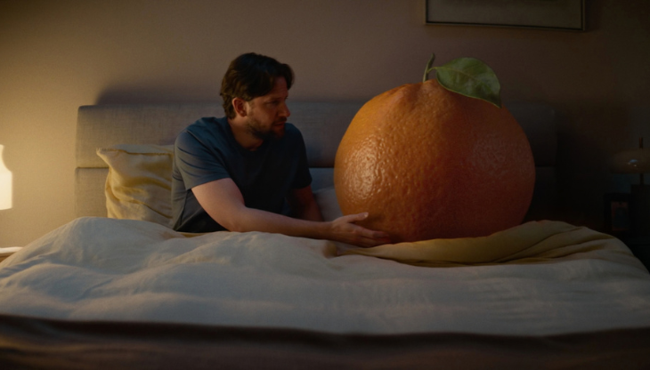 Un'immagine del nuovo spot "Crisis" dedicato a Golia Frutta C