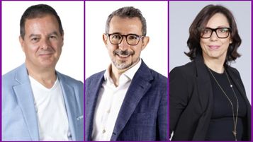 Iginio Straffi, Marco Azzani e Sara Buluggiu
