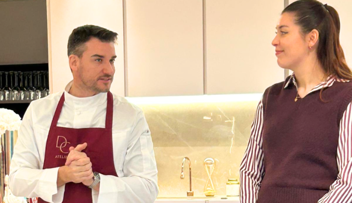 Damiano Carrara e la manager Alessia Genocchio