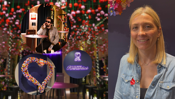 Serena Aquili, Senior Brand Manager Lego Italia al “Club dei Romantici” di Sanremo  