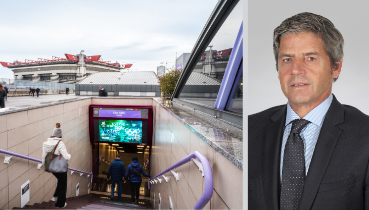 Un'immagine di una delle prime stazioni presidiate dalla concessionaria guidata dall'AD Giorgio Galantis