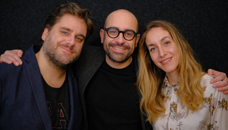 Gian Piero Travini, Lorenzo Salmi e Teresa Serra