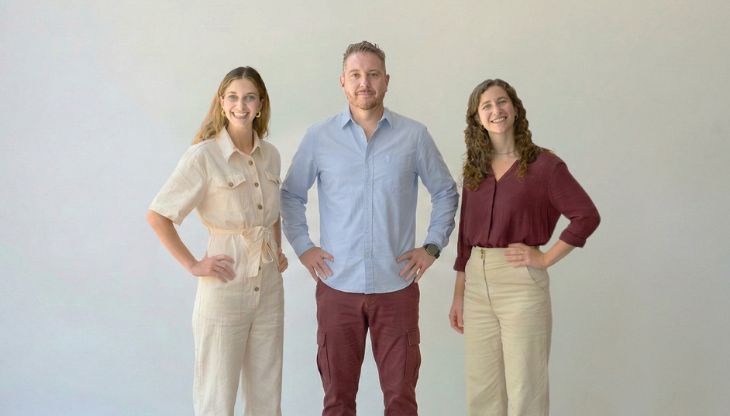 Da sinistra: Valeria Mazzari, Roberto Davolio e Valentina Cavalli