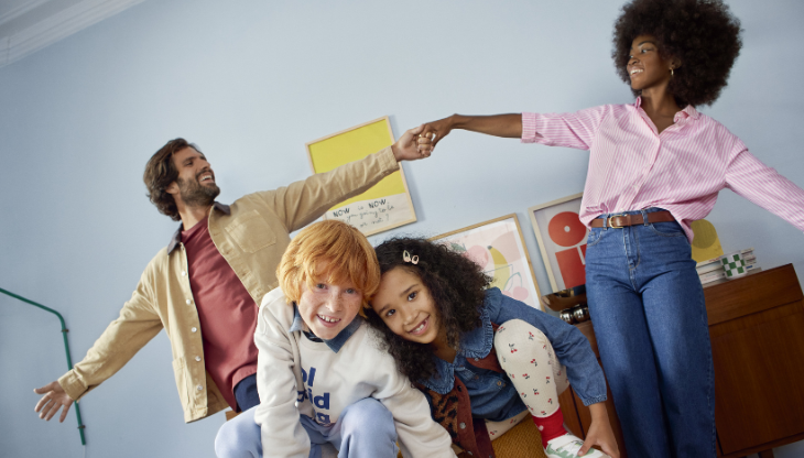 Un'immagine della campagna Kiabi