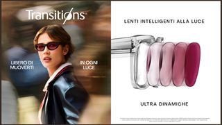 Un'immagine della campagna pubblicitaria Transitions