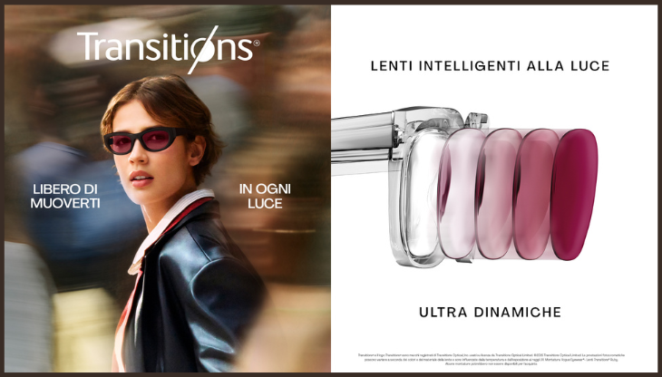 Un'immagine della campagna pubblicitaria Transitions