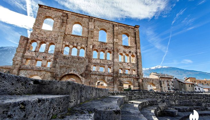 L'anfiteatro romano ad Aosta