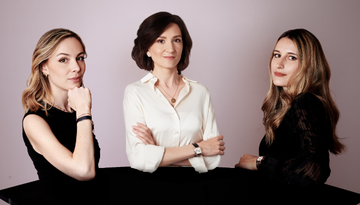 Bianca Arrighini, Elena Lavezzi e Livia Viganò