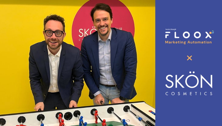 Alessio Sorrentino, COO di Floox, e Matteo Franceschini, eCommerce Managing Director di Skön Cosmetics