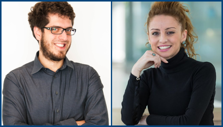 Mattia Mariani e Simona di Bianco di Henkel