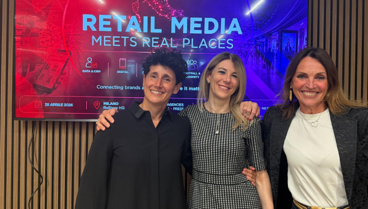 Da sinistra: Barbara Labate, Francesca Pinzone, Arianna De Luca