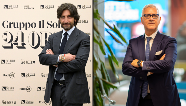 Federico Silvestri, AD del Gruppo Il Sole 24 Ore, e Stefano Cuzzilla, Presidente di 4.Manager