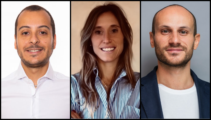 Matteo Bertè, Martina Romito e Mauro Genco