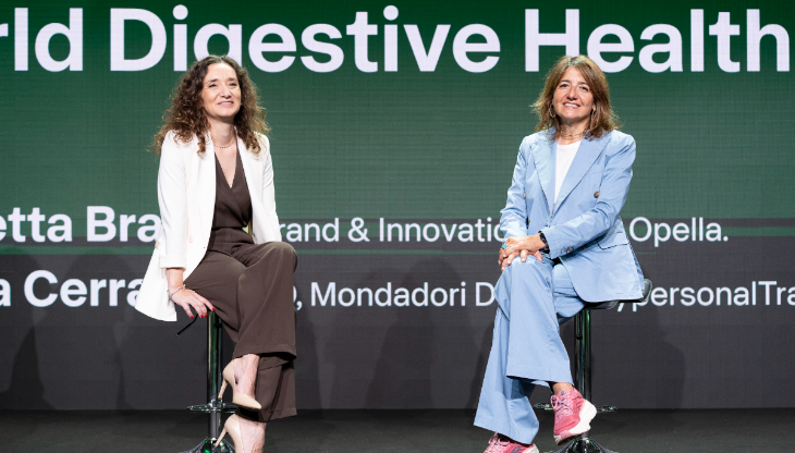 Elisabetta Bracci, Brands & Innovation Head di Opella, e Daniela Cerrato, Chief Marketing Officer di Mondadori Digital