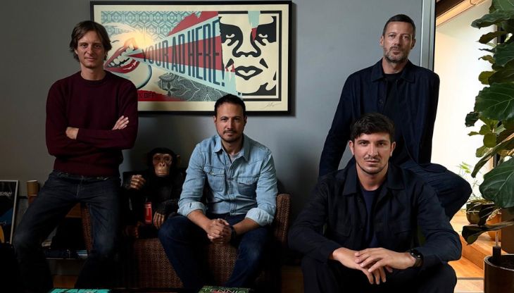 Nella foto: Davide Baldi, David Abravanel, Lorenzo Del Bianco, Tommaso Pietrarelli