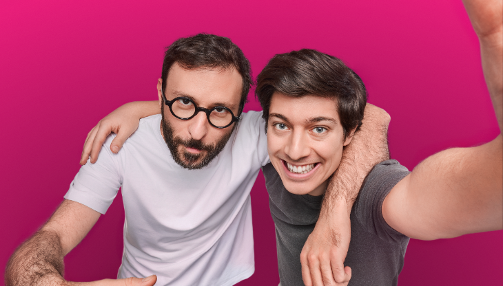 Michele Pagani e Marcello Ascani, co-founder di Flatmates