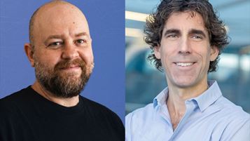 Giacomo Giuriani, Business Director di Forward, e Brian Lavery, Head of International Sales di AccuWeather