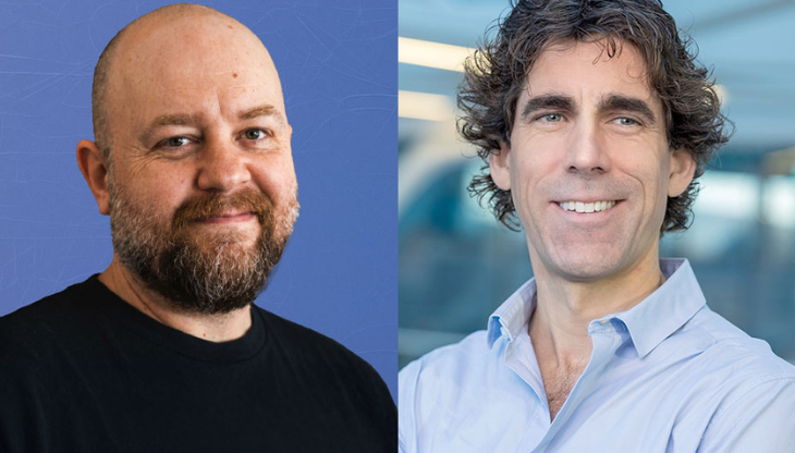 Giacomo Giuriani, Business Director di Forward, e Brian Lavery, Head of International Sales di AccuWeather
