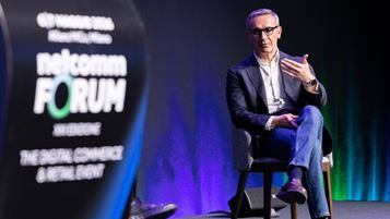 Luca Colombo, Country Director di Meta in Italia, sul palco di Netcomm Forum 2026