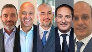 Roberto Del Corno, Fabio Tedesco, Enzo Quarenghi, Danilo Lissoni e Luis Maria Ferrucci