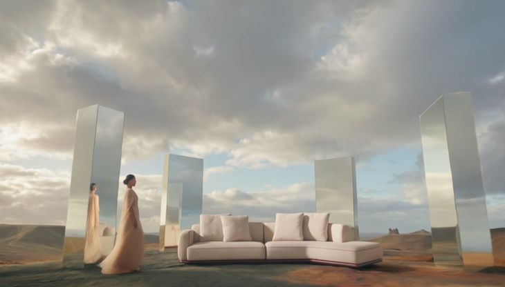 Un frame del Brand Manifesto di Flaer realizzato da Sileent