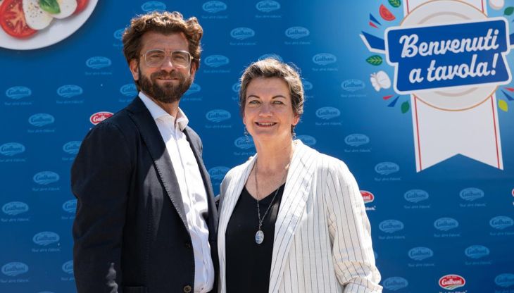 Paolo Guzzardi e Wiebke Klaass di Lactalis Italia