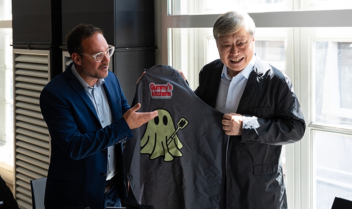 Fabrizio Martire e Zhang Ruimin