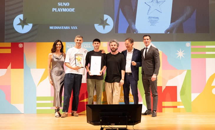 Un momento della premiazione