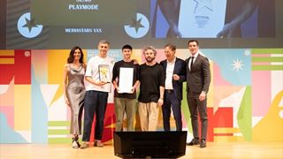 Un momento della premiazione