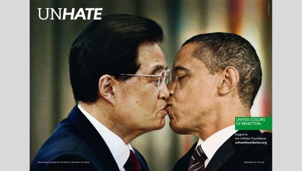 La Pubblività Unhate di Benetton