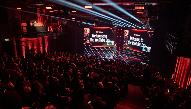 Un momento dello YouTube Festival 2026 in scena a Milano