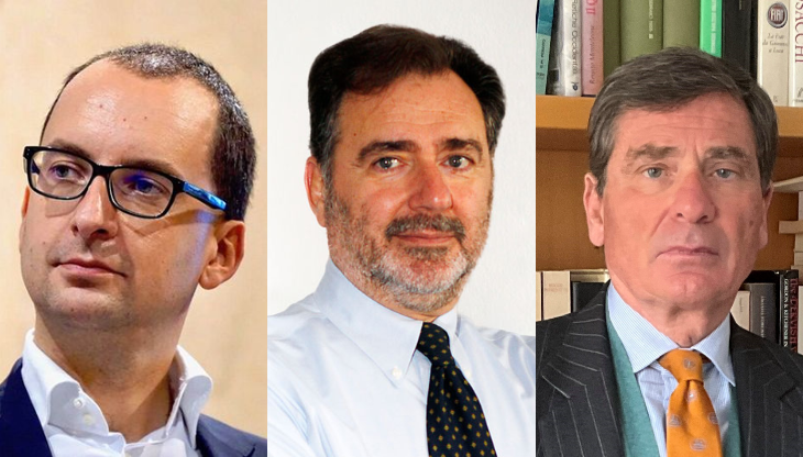 Paolo Zanetto, Mario Pellegatta e Giorgio Zambeletti