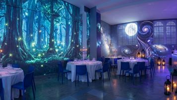 Un'immagine di uno dei concept proposti da TheWarehouse.it e Symbols.it per gli eventi natalizi corporate