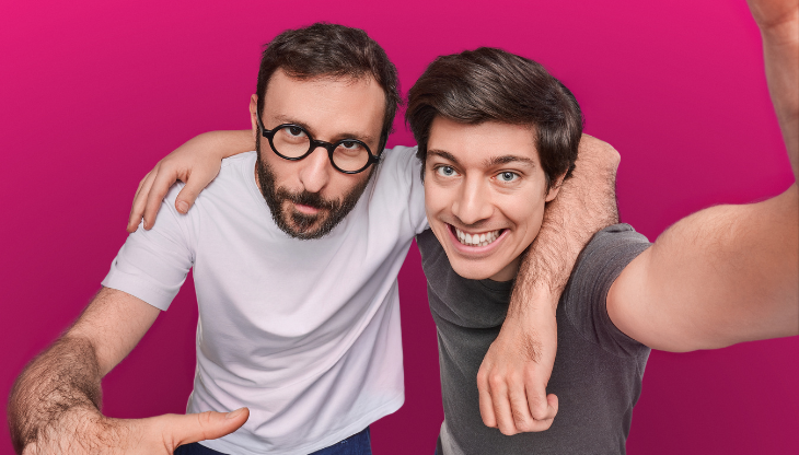 Michele Pagani e Marcello Ascani, co-founder di Flatmates