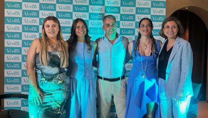 Un momento del Gillette Venus Glow Fest