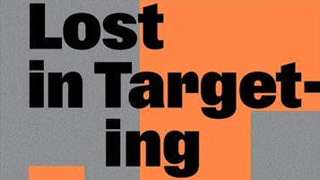 Un dettaglio della copertina di "Lost in targeting"