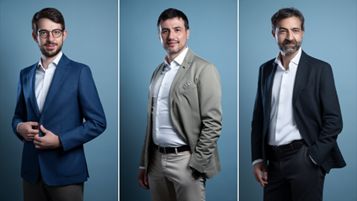 I Direttori dell'Osservatorio Stefano Magistretti, Claudio Dell'Era e Emilio Bellini