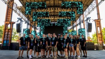 Il team Simpol. the reactive agency al Kappa FuturFestival