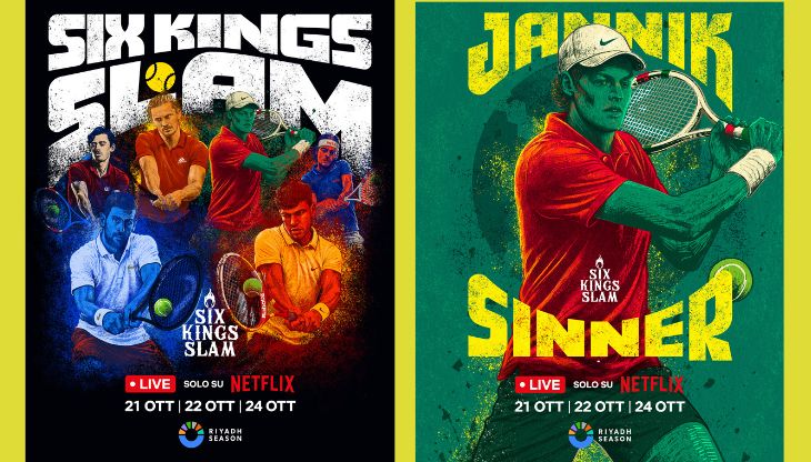 Il Six Kings Slam torna su Netflix dal 21 al 24 ottobre