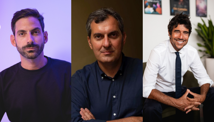 Riccardo Haupt, Mario Calabresi e Guido Maria Brera
