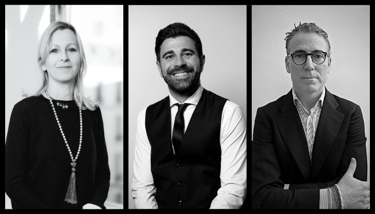Il team di Audion si espande: da sinistra Giannattasio, Mennoia, Leonardi
