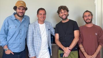 Andrea Pisani, Iginio Straffi, Nicola Bertona e Luca Peracino