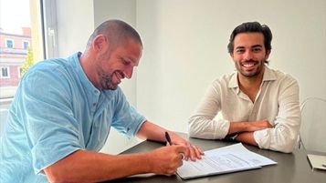 Nella foto: a sinistra Giorgio Cooradini, a destra Manuel Ferreira Lorenzo