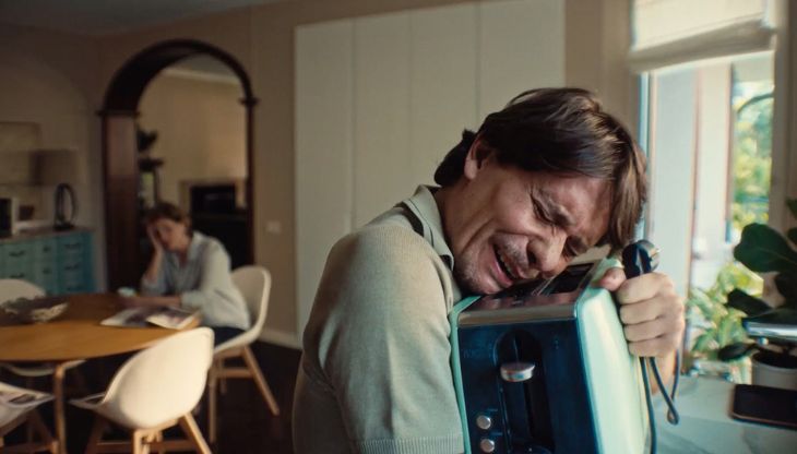 Un frame dello spot